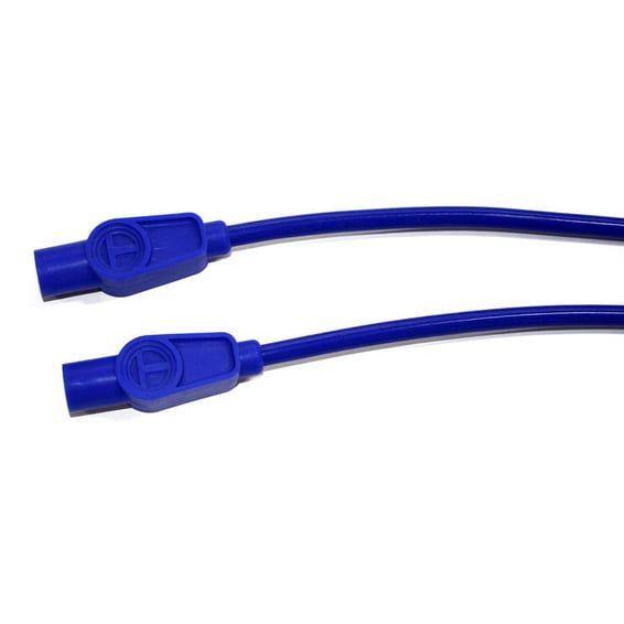 8mm Pro Wire spark plug wire set. Blue