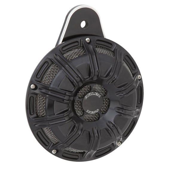 billet horn kit, 10-Gauge. All Black