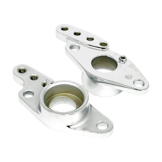 Swingarm bracket, floorboard mount. left & right set