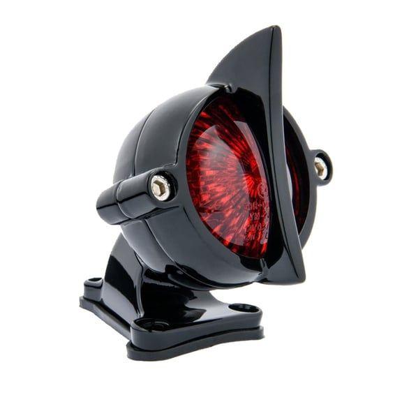 Cuda taillight & fender mount kit. Black. ECE
