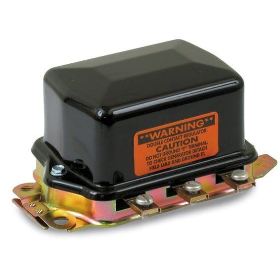 Co., mechanical regulator 12V Delco style. Black