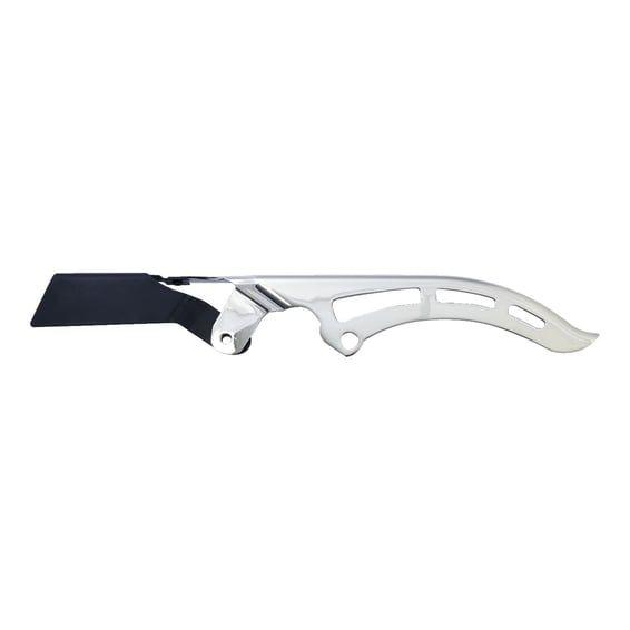 Shorty upper belt guard. Chrome