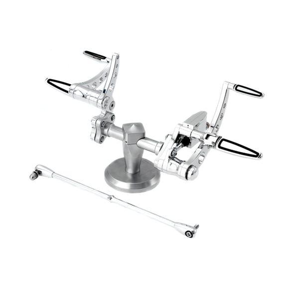 K-Tech, Classic Style forward controls. Polished