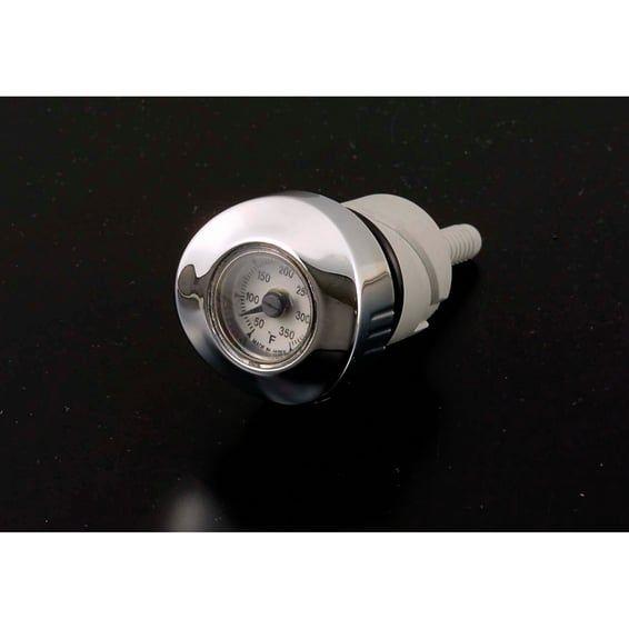 Oil tank dipstick with temperature gauge, XL Sportster