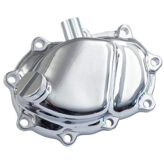 Transmission end cover. e-start. Chrome