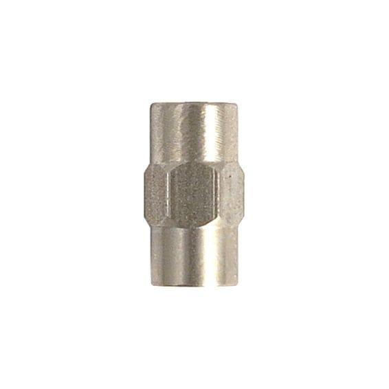 Varioflex brake line connector stainless straight