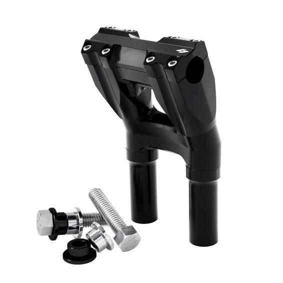 Kickback Riser set. 8" (200mm) rise. Black