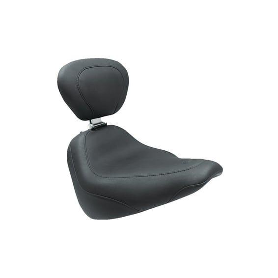 Wide Tripper solo seat w/rider backrest
