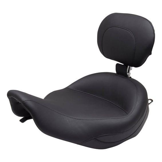 Super Touring solo seat, With rider backrest