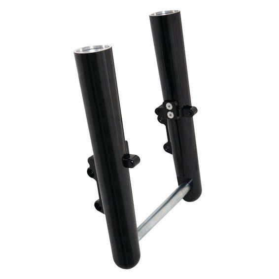 49mm hot legs dual disc smooth, black