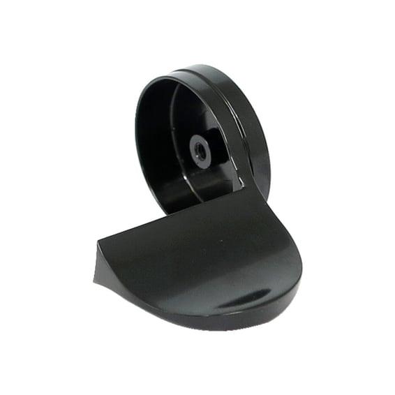 Avon throttle assist end cap Air Cushion, black anodized
