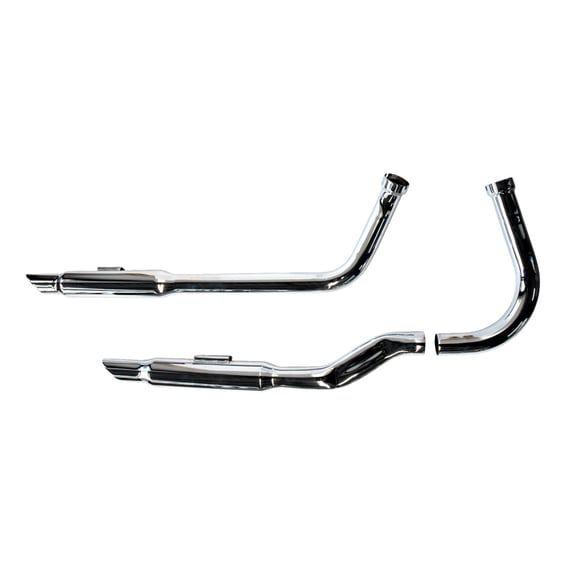 Shotgun shorty exhaust (38"). Chrome