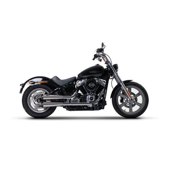 M8 Softail 2-2 slip-on muffler set. Polished