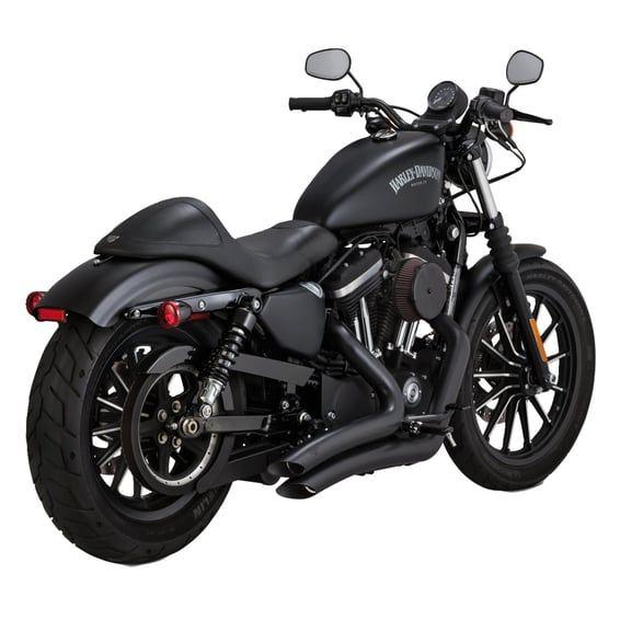 Big radius PCX exhaust. black