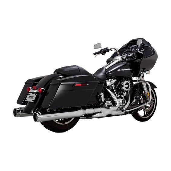 Torquer 450 slip-on mufflers. chrome