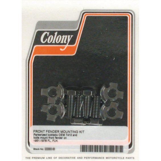 front fender mount kit. Parkerized