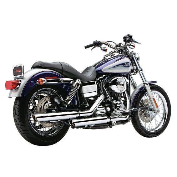 3" slip-on mufflers. Chrome