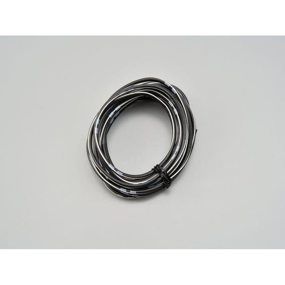 Electrical wire. 2 meter 0.75sq. Black/white