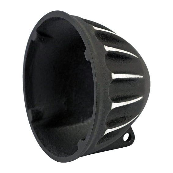 Vitamin C 5-3/4" headlamp housing. Black Cut