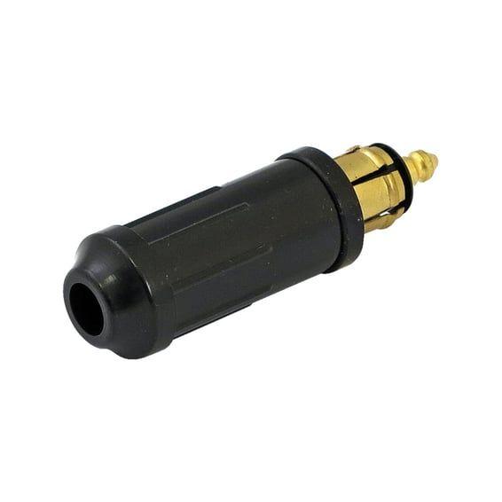 Male power point plug, regular DIN socket