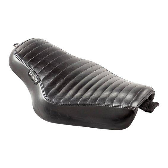 Streaker solo seat. Black, pleated