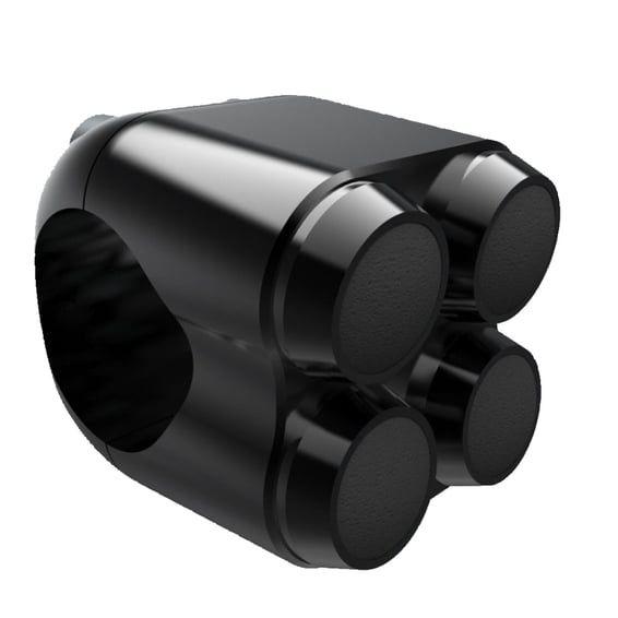 micro switch with 4 buttons. Black