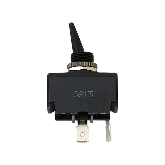 Toggle switch, on-off. 15A@28V