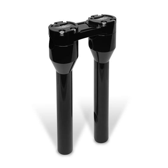 Clubstyle straight risers 12". Black/Black