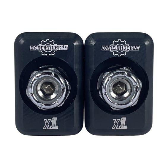Bare Knuckle Performance, Axle adjuster plate kit. XL logo