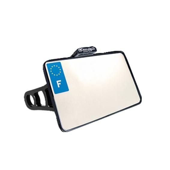 side mount licenese plate bracket. Black
