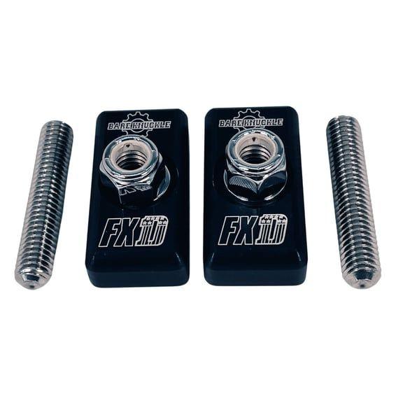 Bare Knuckle Performance, Axle adjuster plate kit. US flag
