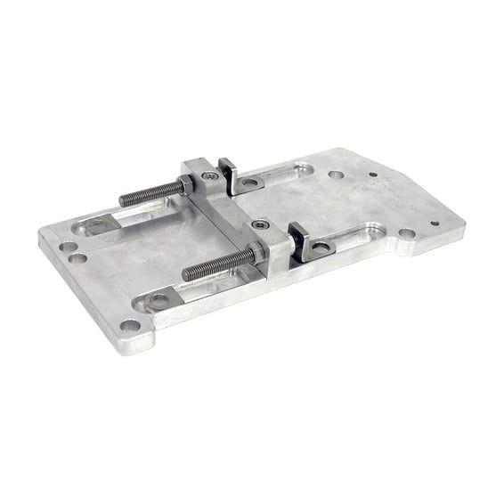 OFC, 4-sp transmission mount plate. 1/2" offset