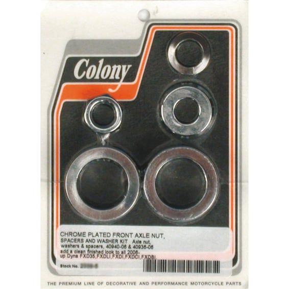 axle spacer kit front, smooth