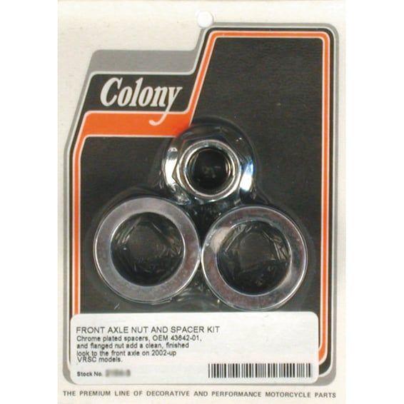 V-Rod axle nut & spacer kit