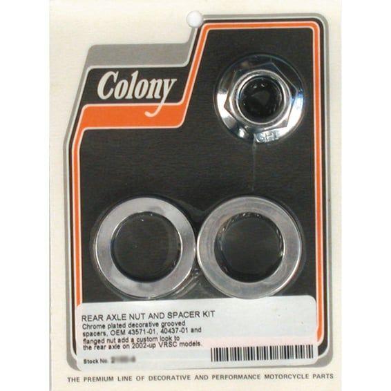 V-Rod axle nut & spacer kit