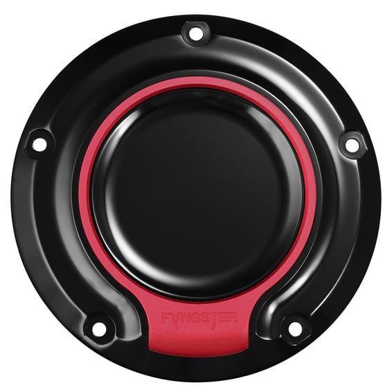 Derby cover. Black red