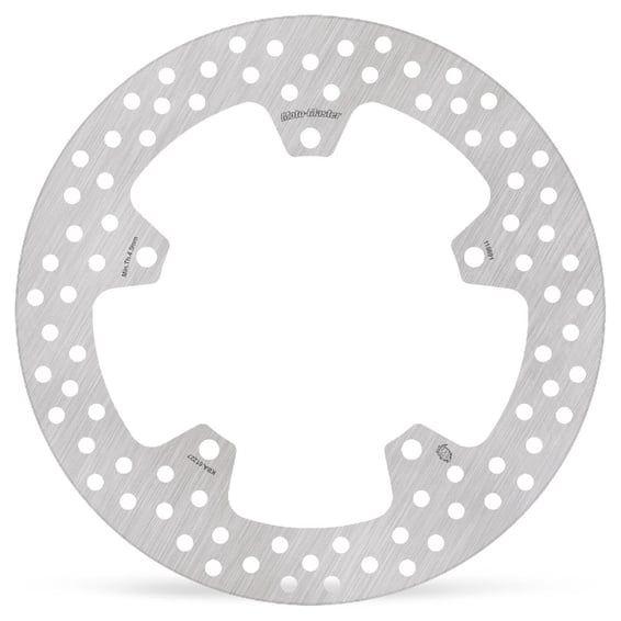 'Halo' rigid brake rotor. Rear right