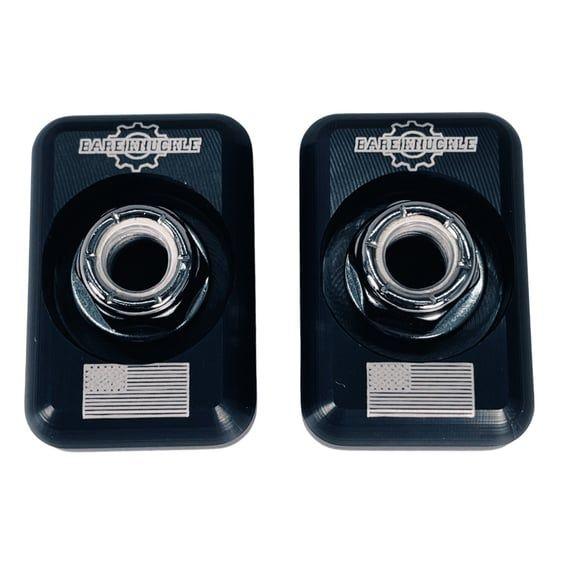 Bare Knuckle Performance, axle adjuster plate kit. US flag