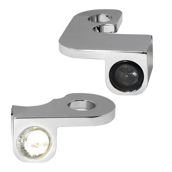 Nano below bar turn signals. Chrome