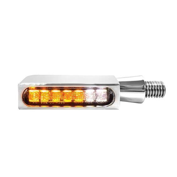 Blokk Line turn signal/position light. Chrome