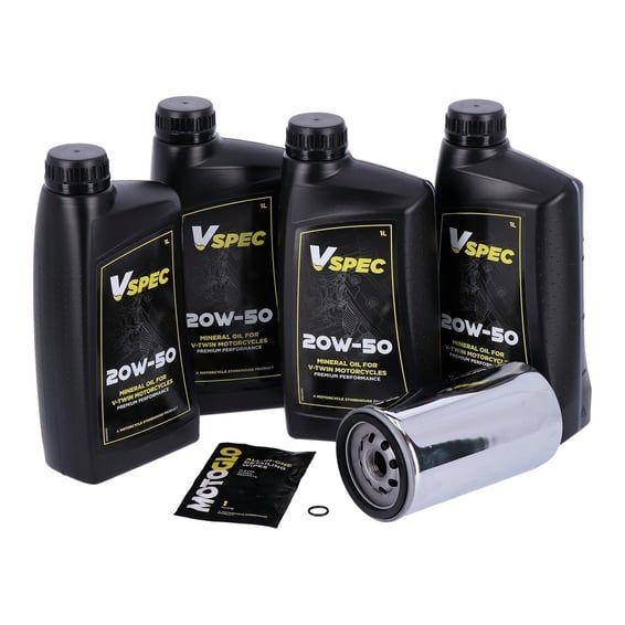 engine oil service kit. 20W50 Mineral