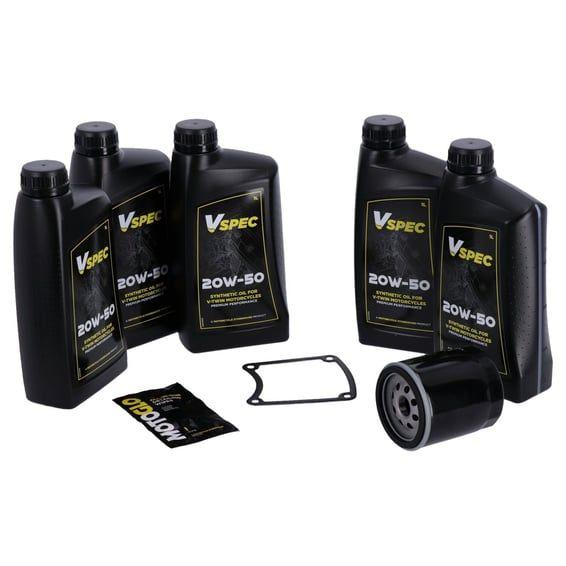 'Big Oil' service kit. Full synthetic. Black filter