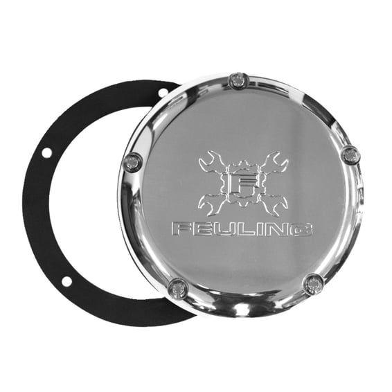derby cover. Gear Cross Wrench. Polished