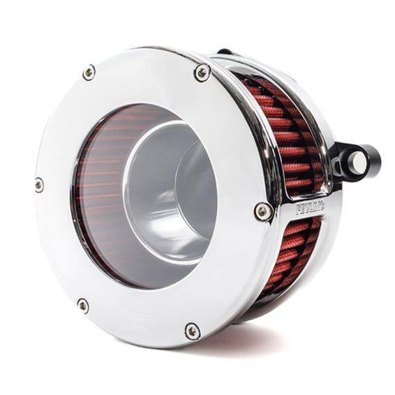BA air cleaner kit, Chrome. Clear cover