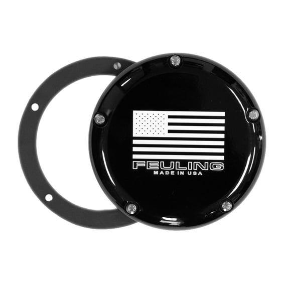 derby cover. American Flag. Black CC