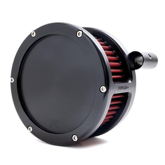 BA air cleaner kit. Black. Solid cover
