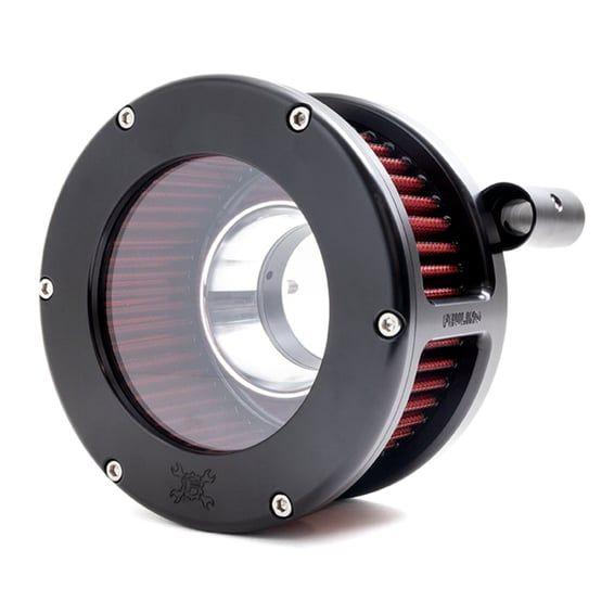 BA air cleaner kit. Black. Clear cover