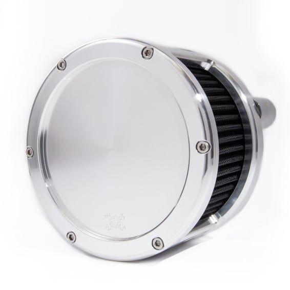 BA Race Series air cleaner. Raw. Solid cover