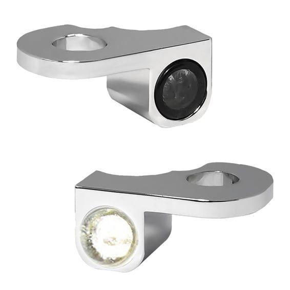 Nano below bar turn signals. Chrome