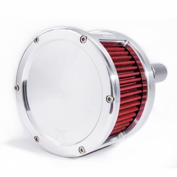 BA Race Series air cleaner. Raw. Solid cover